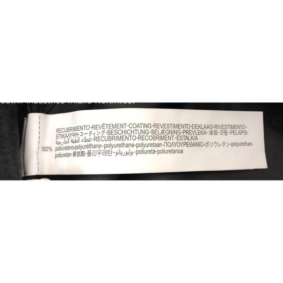 ZARA Black Faux Leather Straight Leg Trousers Womens Size Medium - Picture 7 of 7